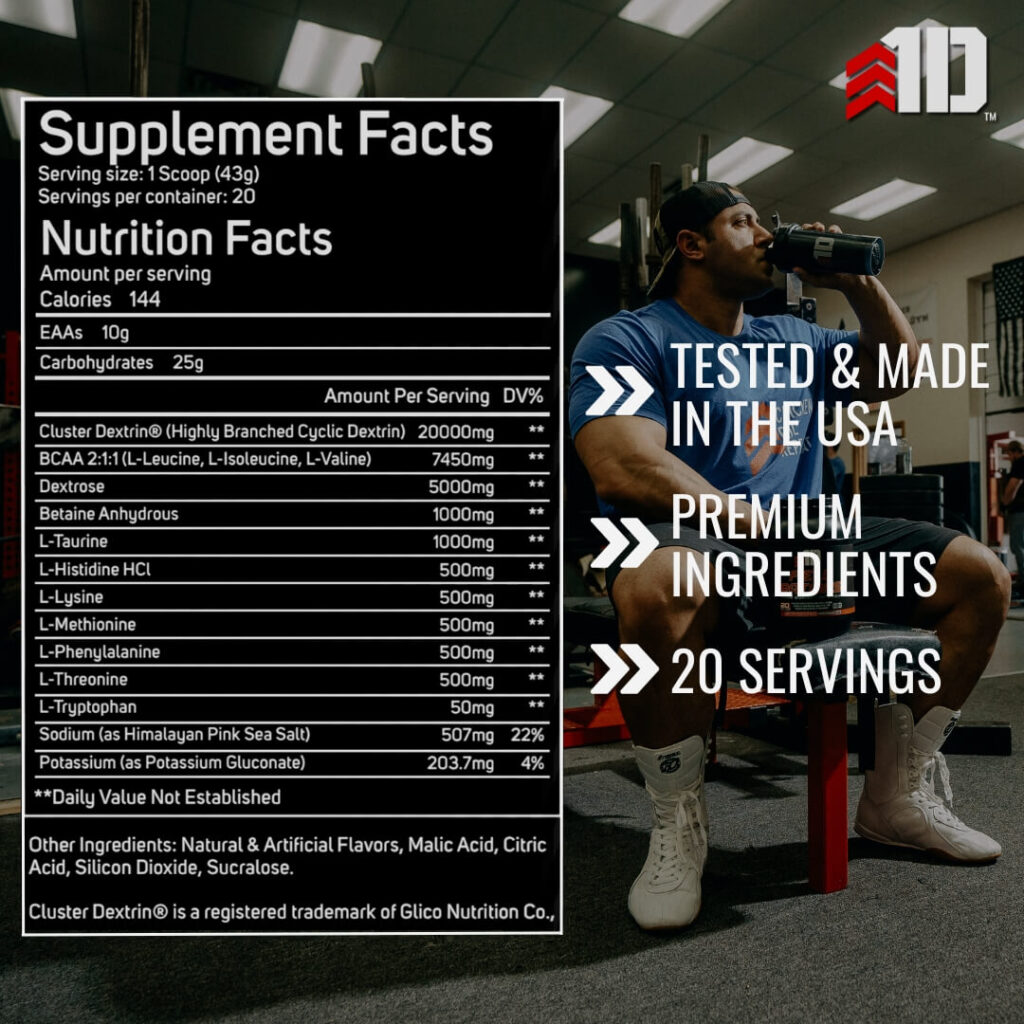 Field Rations Intra-Workout Supplement Facts